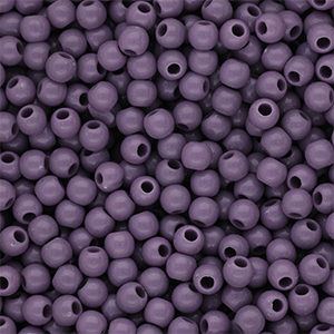 4 mm DQ Perlen aus Acryl shiny Purple haze 18-3718 TCX