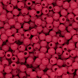 4 mm DQ Perlen aus Acryl shiny Fuchsia 17-2031 TCX