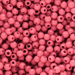 4 mm DQ Perlen aus Acryl shiny Pink lemonade 16-1735 TCX