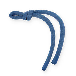 Schl&uuml;sselanh&auml;nger Paracord Denim-Look Denim blue