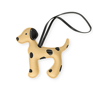 Statement-Anh&auml;nger Dog Beige brown-black