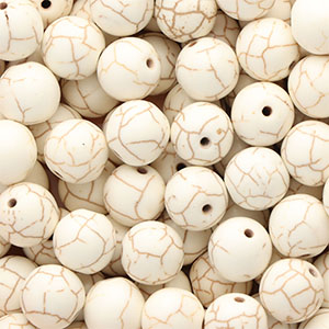Keramik Perlen 12&nbsp;mm White