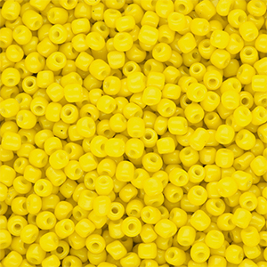 Rocailles Perlen Glas 8/0 (3 mm) Yellow