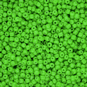 Rocailles Perlen Glas 12/0 (2 mm) Green