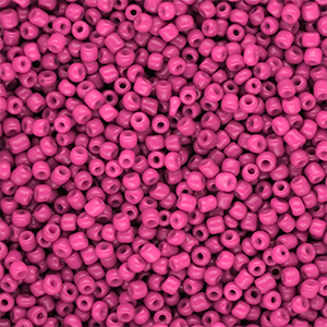 Rocailles Perlen Glas 12/0 (2 mm) Hot pink