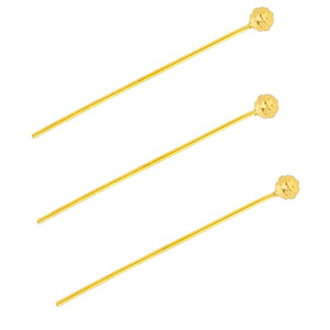 BY31&reg; Zubeh&ouml;r aus Stainless Steel - Rostfreiem Stahl Nietstifte with Ball 35 mm Gold