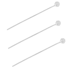 BY31&reg; Zubeh&ouml;r aus Stainless Steel - Rostfreiem Stahl Nietstifte with Ball 35 mm Silver