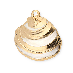 Anh&auml;nger Muschel Special White-gold