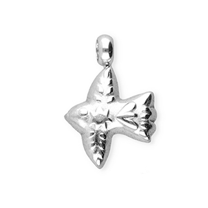 BY31&reg; Anh&auml;nger aus Stainless Steel - Rostfreiem Stahl Bird Silver