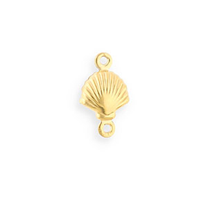 Zubeh&ouml;r aus Stainless Steel - Rostfreiem Stahl Zwischenst&uuml;ck Shell Gold