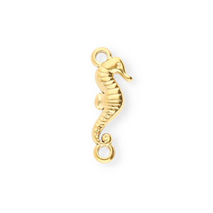 Zubeh&ouml;r aus Stainless Steel - Rostfreiem Stahl Zwischenst&uuml;ck Seahorse Gold