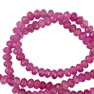 Perlen Naturstein 4mm Facett geschliffen Purple