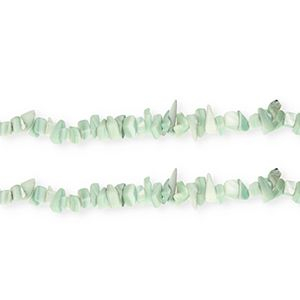 Perle Muschel Chipstone Light green
