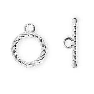 Zubeh&ouml;r aus Stainless Steel - Rostfreiem Stahl Kapitelverschluss Silver