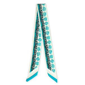Bandana Schal with Sea Life Blue-turquoise blue-light green