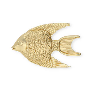 Broschen Fish Gold
