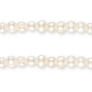 TQ S&uuml;sswasser Perlen Round 5-6 mm Ivory