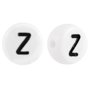 Acryl Buchstabe Z Weiss
