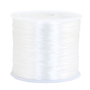 Elastik 0.7mm Transparent weiss