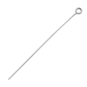 Stainless Steel Zubeh&ouml;r Kettelstifte 50mm aus rostfreiem Stahl Silber