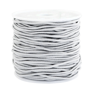 Elastik gef&auml;rbt 1.5mm Light grey
