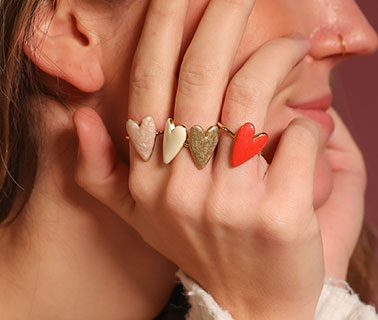 Neu im Sortiment! Ringe aus Edelstahl mit Herz Neu im Sortiment! Ringe aus Edelstahl mit Herz