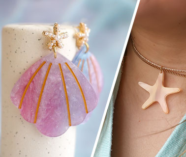 Shop it! Stainless Steel und Resin-Anhänger Shop it! Stainless Steel und Resin-Anhänger
