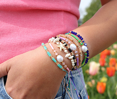 Neue Serie Armb&auml;nder & Fu&szlig;kettchen 