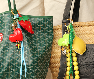 Trendige Anhänger für Taschen Trendige Anhänger für Taschen