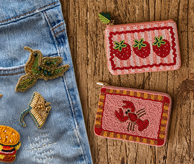 Neue handgefertigte indische Accessoires 