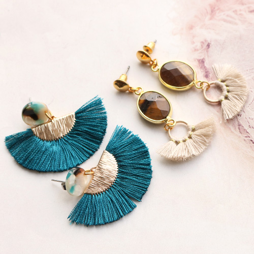 Selbst trendy Ohrringe mit Quasten machen? Lassen Sie sich inspirieren!