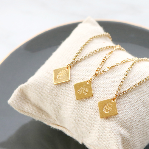 DIY: Schmuck machen mit dem Sternzeichen Stempel von ImpressArt