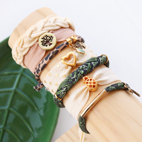 Lassen Sie sich inspirieren! So machen Sie Armb&auml;nder mit Elastischem Ibiza Band:
