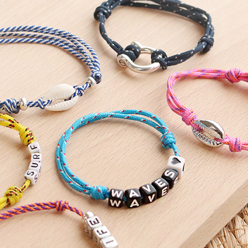 Herstellung trendiger Armb&auml;nder mit der neuen Segeltau-Kollektion
