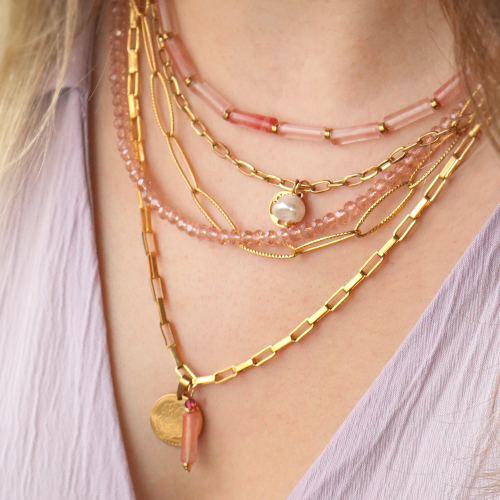 Lassen Sie sich inspirieren und machen Sie den sch&ouml;nsten Gliederschmuck mit Edelstahl-Jasseron