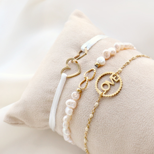 Lassen Sie sich inspirieren und fertigen Sie Schmuck an mit unserem Bestseller: Edelstahl-Zwischenst&uuml;cke und Satindraht