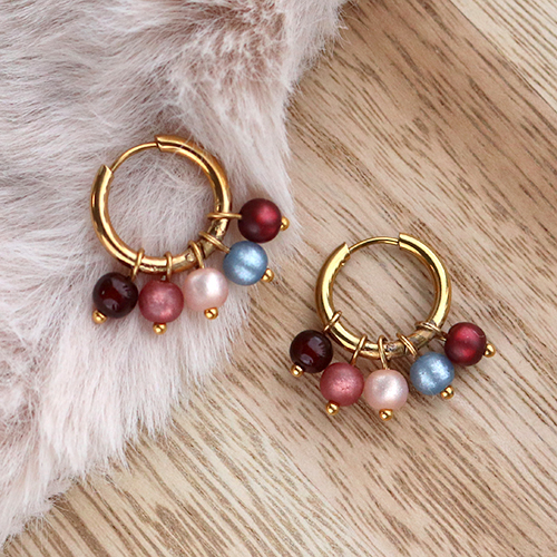 Ideen f&uuml;r Schmuck mit Polaris-Elements-Perlen in sch&ouml;nen Herbstfarben