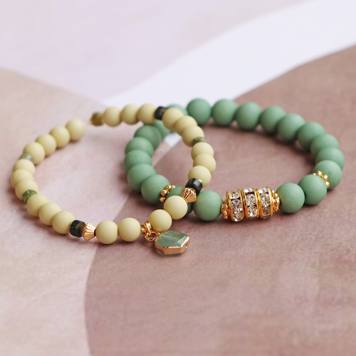 Inspiration f&uuml;r Armb&auml;nder mit beliebten Acrylperlen