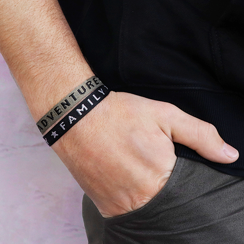 Ideen, um Schmucksets aus Textschmuckband zu kreieren