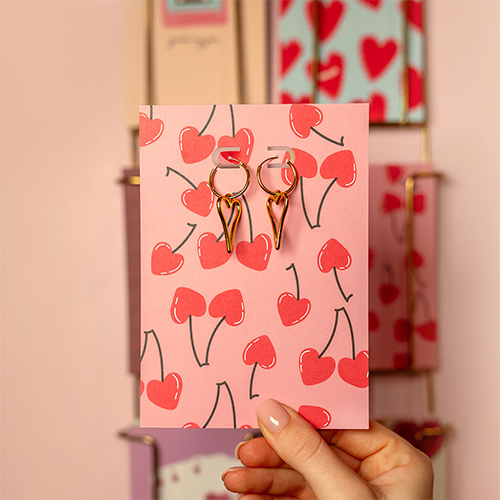 Valentinstag mit exklusiven Schmuckkarten f&uuml;r liebevolle Gr&uuml;&szlig;e