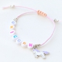 KInderschmuck im Einhorn Stil mit farbigen Metall Anh&auml;ngern