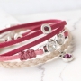 Trendy Schmuck trendy Kordel Wildleder style!