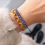 Inspiration f&uuml;r prachtvolle Macram&eacute; Armb&auml;nder mit neuen Farben Macram&eacute; Band