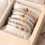 Farbenfrohe Inspiration: Armb&auml;nder aus Facettperlen