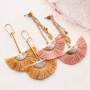 Selbst trendy Ohrringe mit Quasten machen? Lassen Sie sich inspirieren!