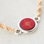 Neue Inspiration mit Holz Cabochons,Cuoio Armb&auml;ndern und Macram&eacute; Band