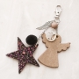 Winter Schmuck entwerfen mit Engeln und Sternen