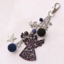 Winter Schmuck entwerfen mit Engeln und Sternen