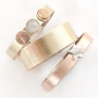 Machen Sie fantastische Accessoires mit unserem neuen Metallic flach Leder DQ