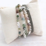 Machen Sie diese Armb&auml;nder selbst mit unserer neuen Kollektion Naturstein Perlen